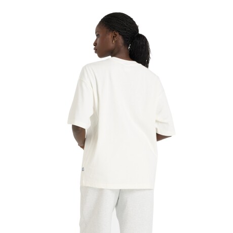 Remera New Balance de Dama - Athletics Sporting - WT51905SST WHITE