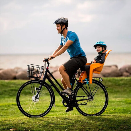 Silla Para Bicicleta Para Niños Bebe Super Segura Comoda Hts Gris