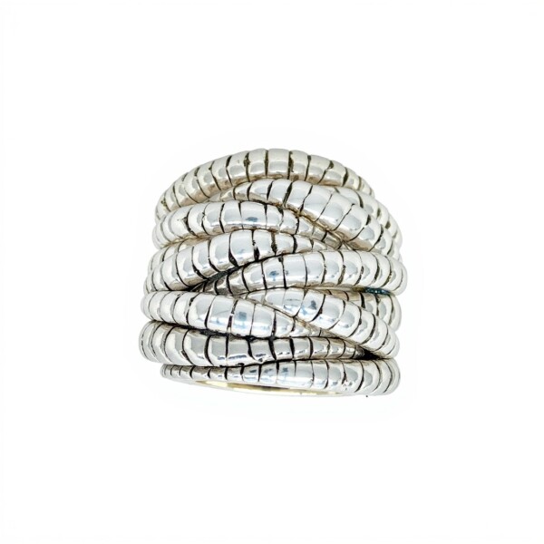 Anillo Entrelazado-Plata 925 Inflada-Sin Piedra-AN3131 sinpiedra