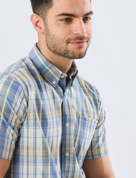 CAMISA SPORT CUADROS Verde