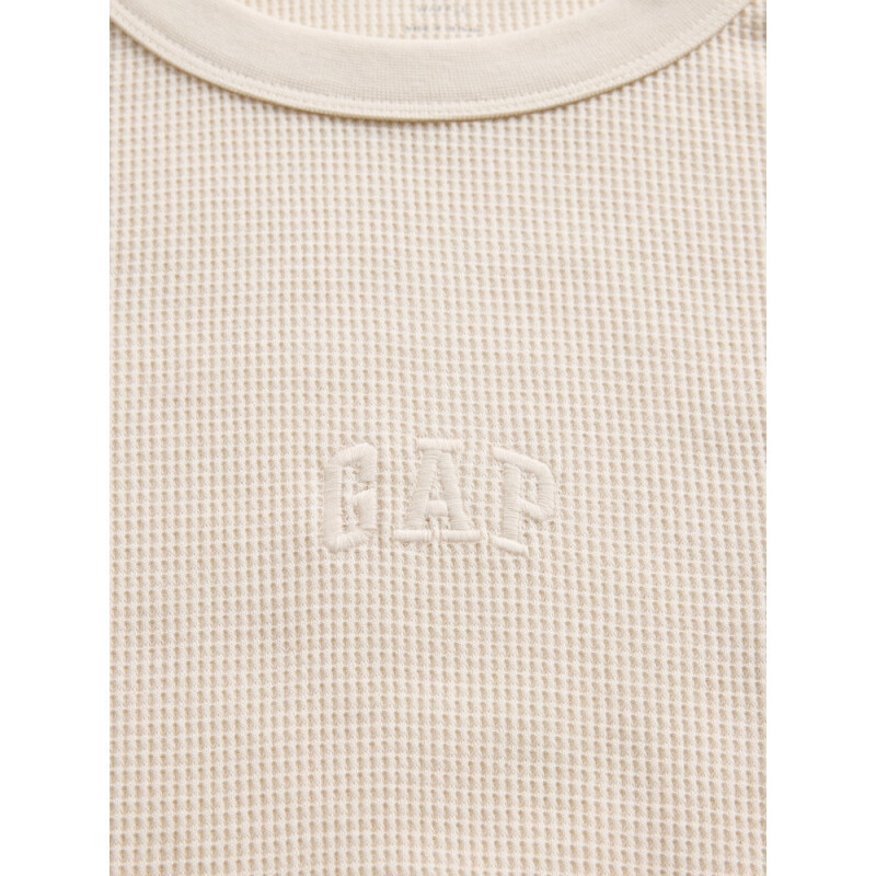 V-FRCH LS WAFFLE MINI LOGO CREW CHINO