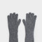 Guantes Varios Romántico Guantes Tejidos Largos - Gris Claro