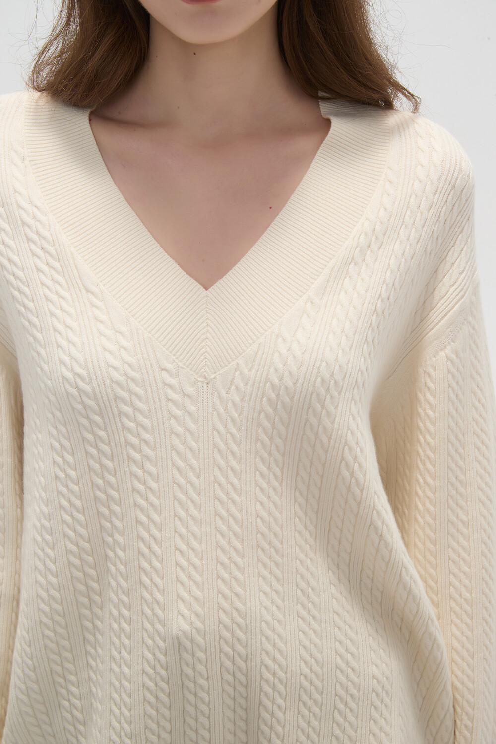 Sweater Varsity Crudo / Natural