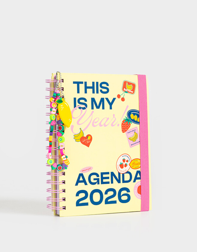 Agendas y Calendarios Estampados Agenda This Is My Year 2026 - Combinacion Multicolor