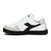 Championes Casuales Unisex Diadora Helio Blanco-Negro