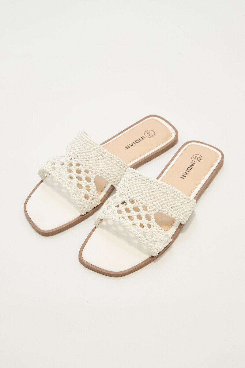 Sandalia Rilina - Blanco 