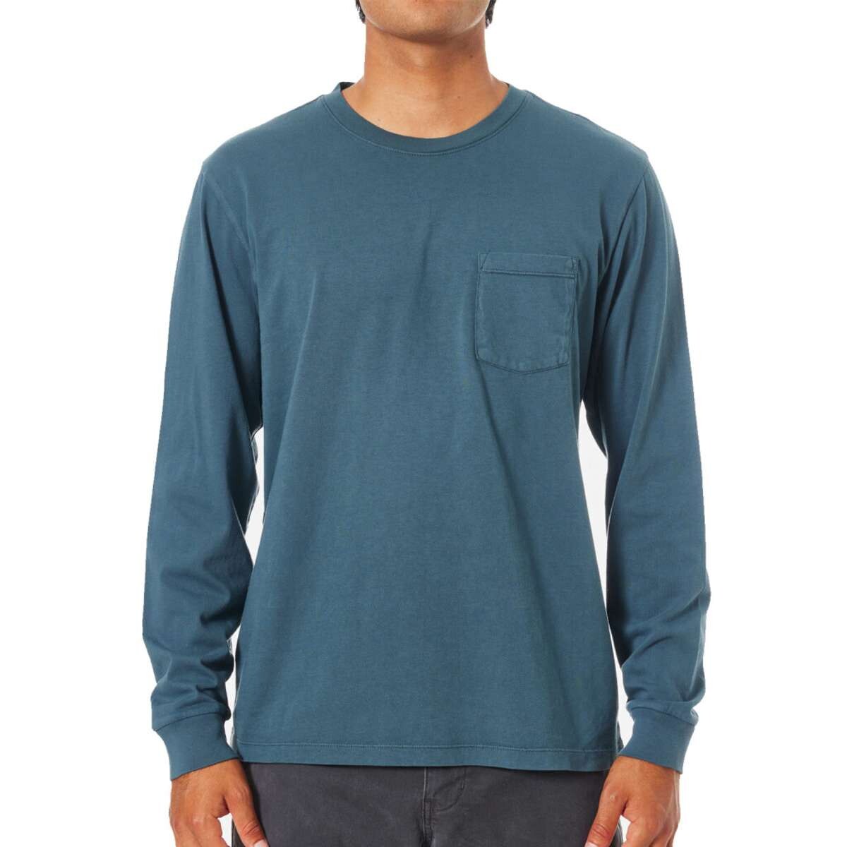 Remera Katin Base Long Sleeve Azul - Sleeve Azul 