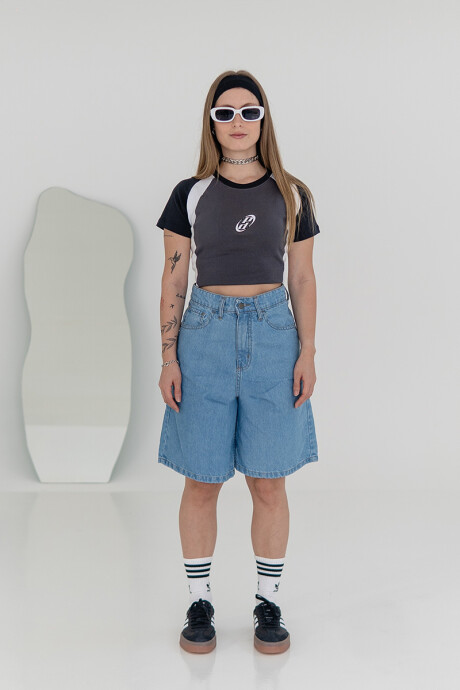 Bermuda Pulau Denim Women Azul