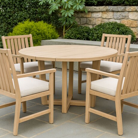 MESA DE EXTERIOR BONDI Beige - 2 CUERPOS