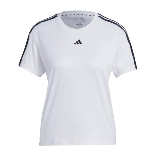 Remera Adidas Training Dama Tr-Es 3S T C: White/Black S/C