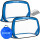 Arco Fútbol Plegable Expert Pop Up X 2 120cm x80cm Dep009007