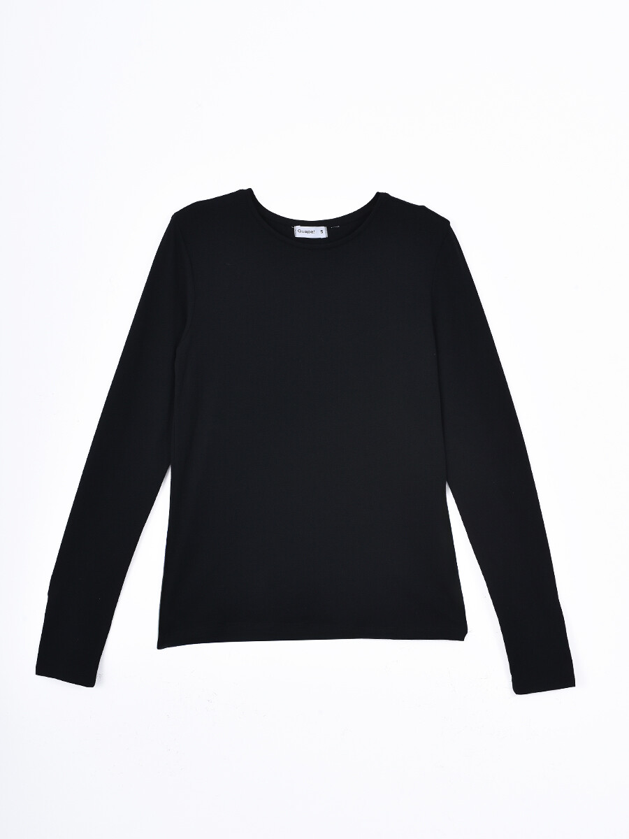 REMERA MARU - NEGRO 