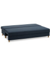 Sofá cama NORSMINDE 3 cuerpos tela azul Sofá cama NORSMINDE 3 cuerpos tela azul