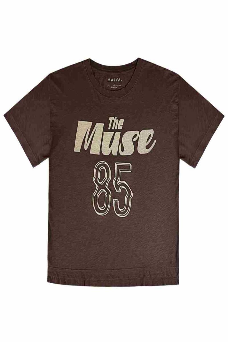 Remera The Muse Chocolate 