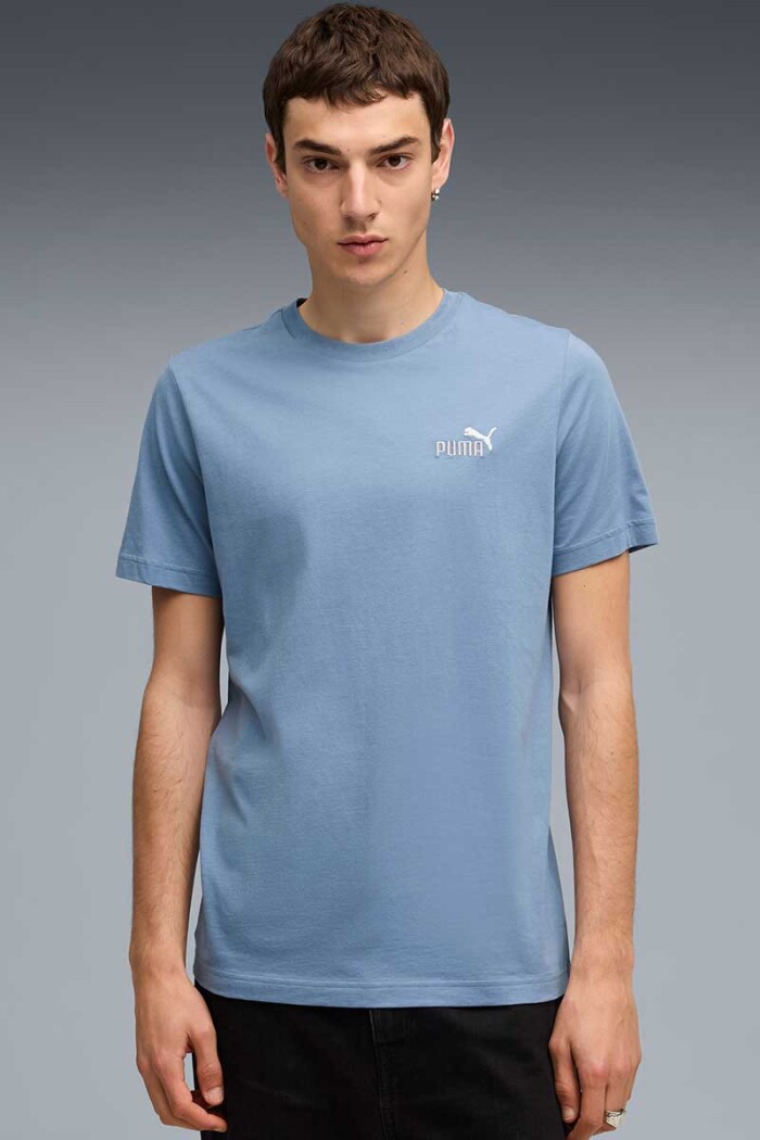 REMERA PUMA ESS COL SMALL LOGO TEE Celeste