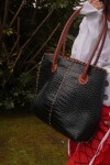 All Season Bag Dark Blue / Camel