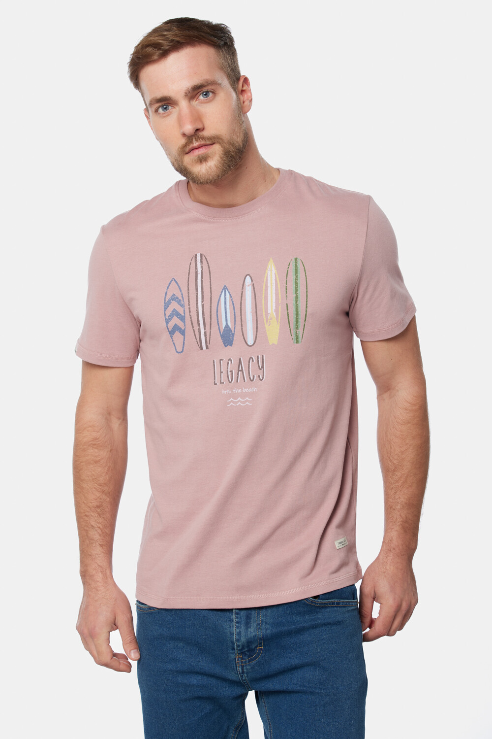 REMERA ESTAMPADA Rosado