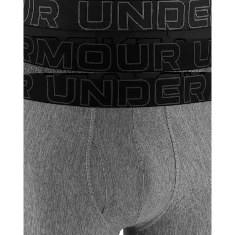 UA PERFORMANCE TECH - SOLID 9 IN 3PK GRY