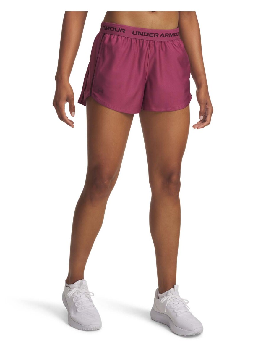 Short Training Under Armour Play de Mujer - 1389882-659 - Rosado 