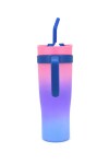 Vaso con sorbo Violeta