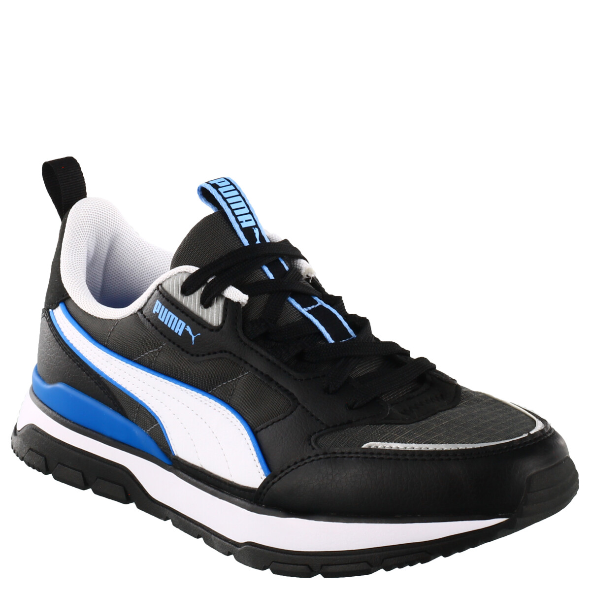 Championes de Hombre Puma R78 Trek - Negro - Blanco - Azul 