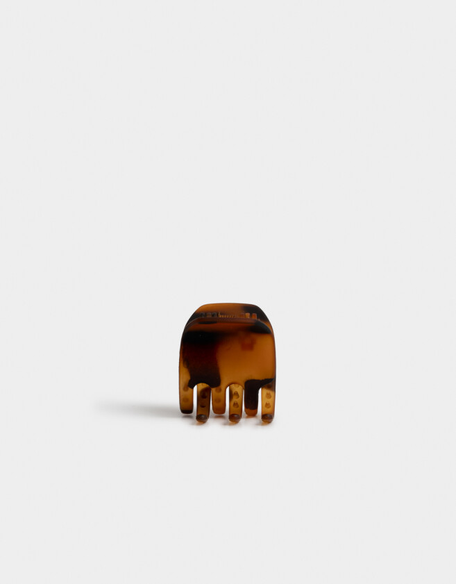 Broche Carey Broche Acrílico Carey - Marron Carey