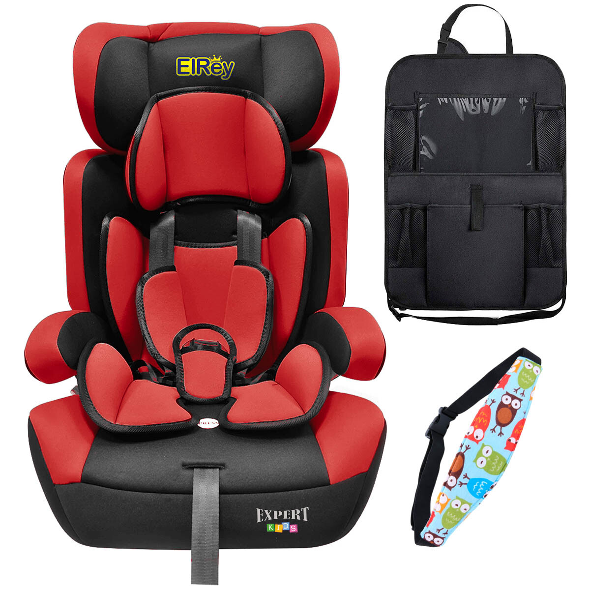 Silla De Auto 3 en 1 Bebé Expert Kids Ragnar + Set - Rojo 