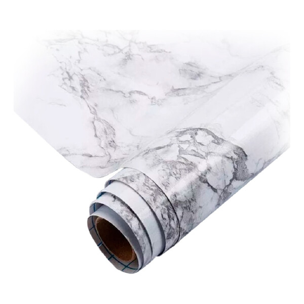 Papel Adhesivo Empapelar Lavable Simil Mármol 200x60 Cm X3 Variante Mármol