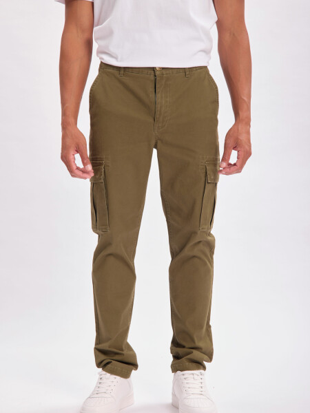 Pantalón cargo Verde Militar