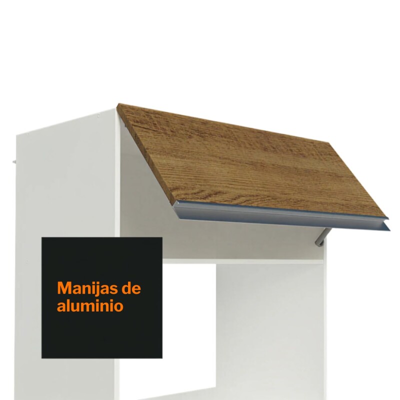 Mueble de cocina alacena Lumax 2 puertas y 1 basculante Blanco Mueble de cocina alacena Lumax 2 puertas y 1 basculante Blanco