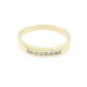 Anillo oro 18k y brillantes Anillo oro 18k y brillantes