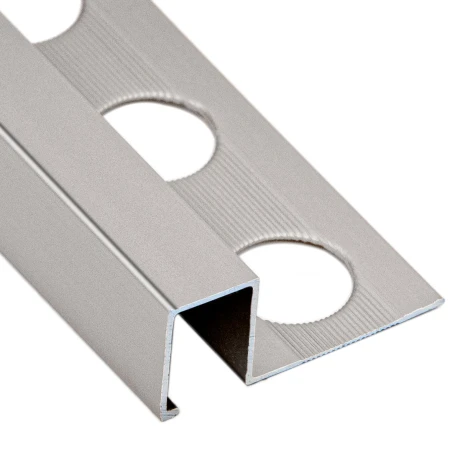 LISTELO ALUMINIO 12X10 2.60 MTS PLATA BRILLO ALUMACER 000