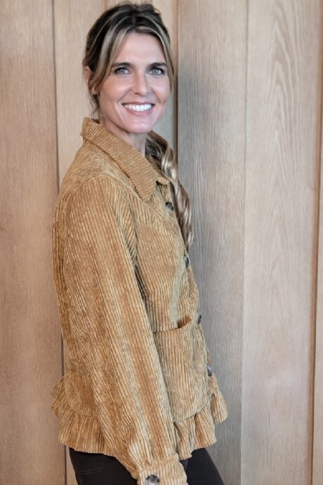 Sobrecamisa Rufina Pana Camel