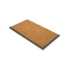 ALFOMBRA COCO RECT NATURAL C/BASE GOMA 45X75CM Unica