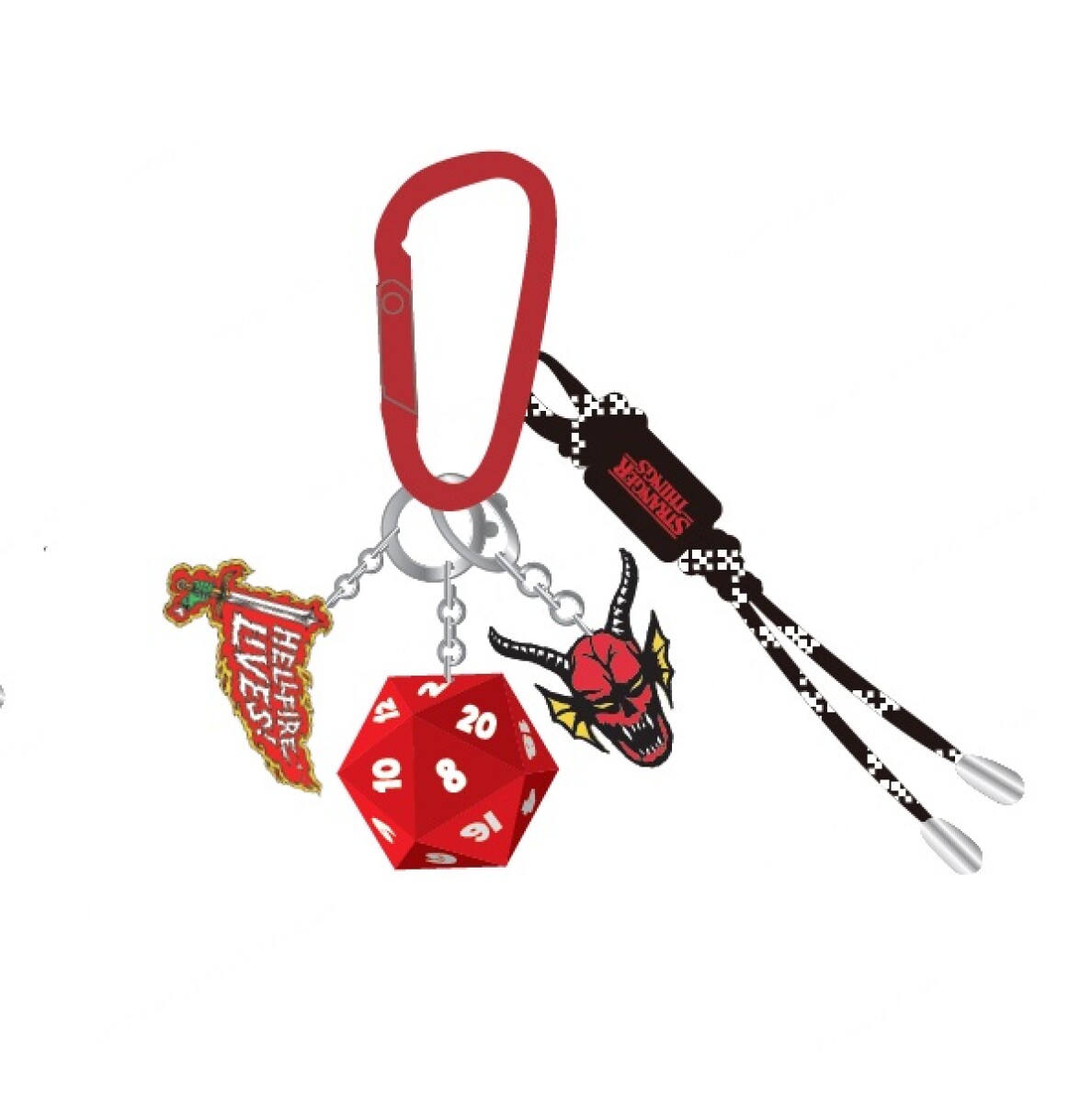 Llavero Led Stranger Things - rojo 