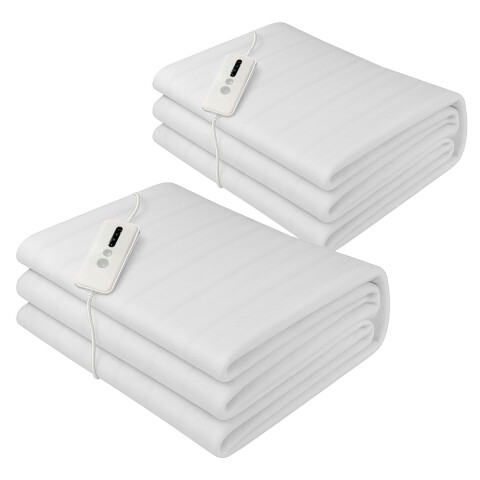 Pack X2 Calientacama 2 Plaza 3 Niveles Lavable PACK X 2 CALIENTACAMAS 2PL POWER POLIEST