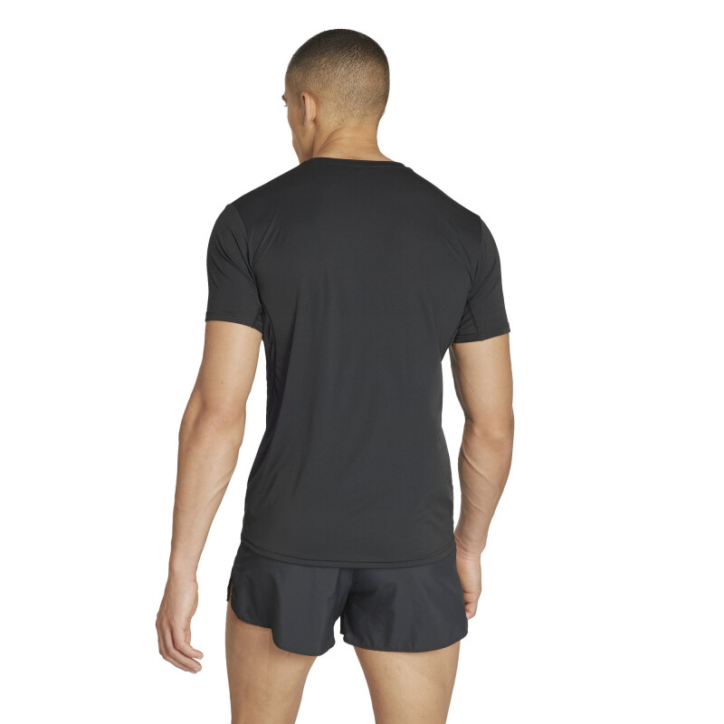 Remera de Hombre Adidas Adizero Essentials Negro