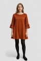 Vestido Sage Lacre
