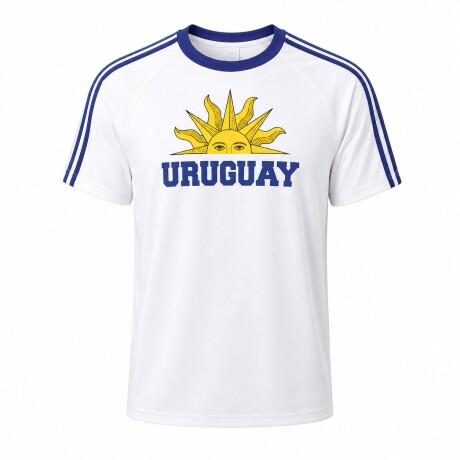 CAMISETA SOL UY BLANCO CE-SOLUY-01 TALLE XL BLANCO