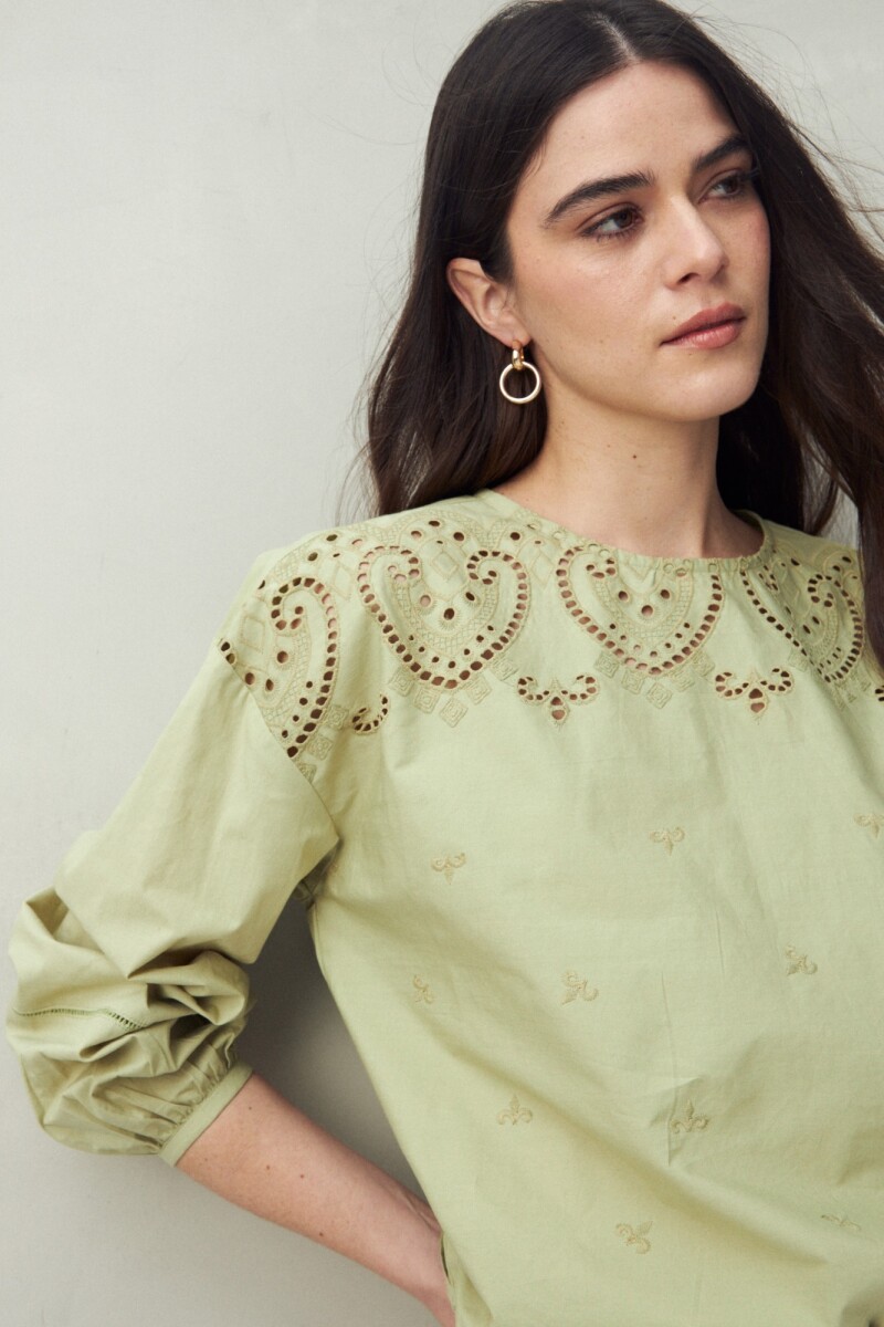 BLUSA GILI Verde Oliva