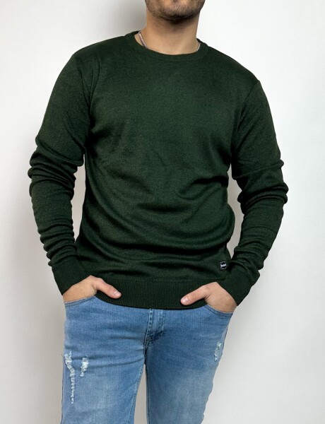Sweater tejido Sigur Verde