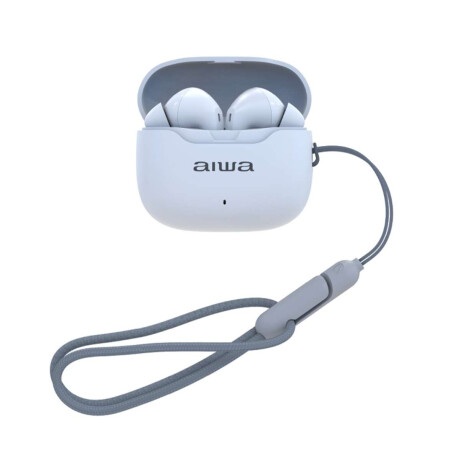 Auriculares Bluetooth AIWA Waterproof TWS con Micrófono y Cancelación de Ruido Blanco | AWTWSG50ANCW