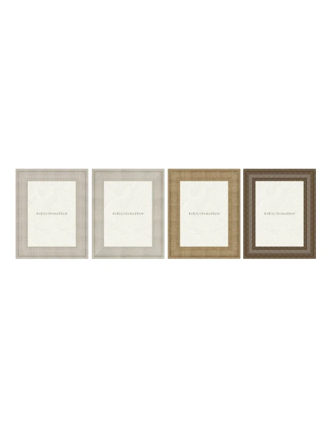PORTARRETRATO MDF 20x25CM MOLDEADO DIF TONOS PORTARRETRATO MDF 20x25CM MOLDEADO DIF TONOS