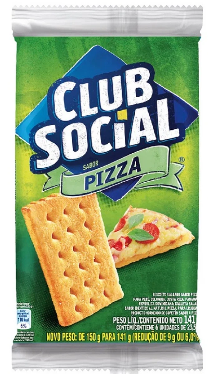 GALLETA CLUB SOCIAL PIZZA 141G 