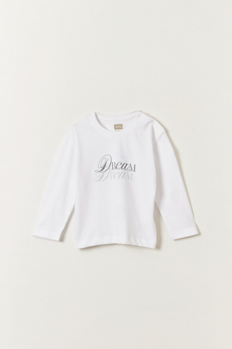 Remera estampa - Tinkerbell Blanca 
