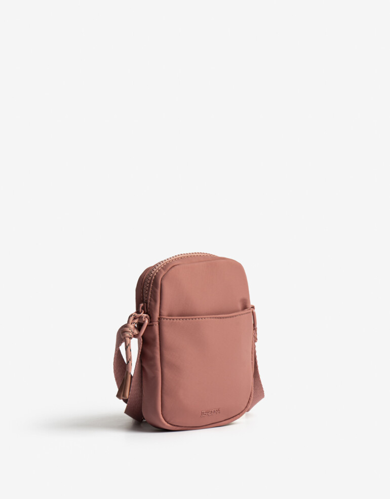 Complemento Marroquinería Nylon Pouch En Material Reciclado - Rosa Oscuro