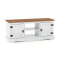 Rack 2 Puertas Blanco/Roble