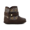 Pe Com Pe Bota Nenem Femenino Cafe