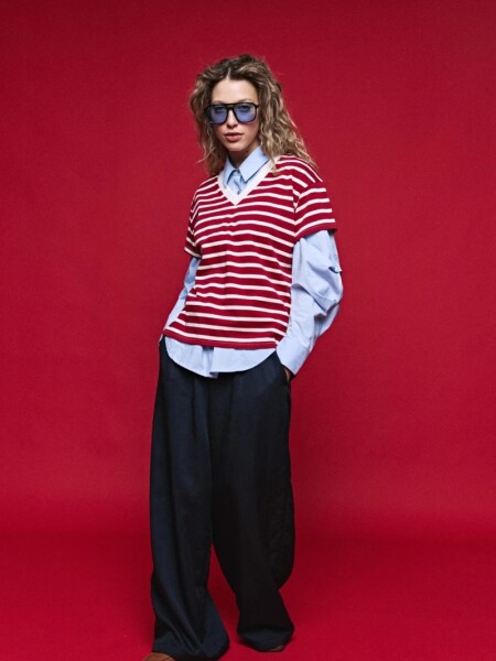 T-SHIRT D.CASSIN MAIKA ROJO