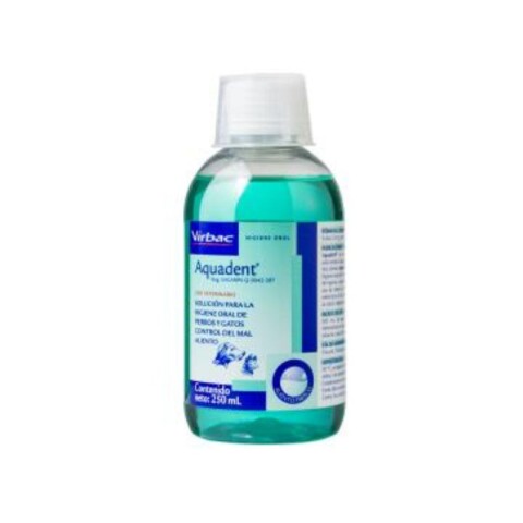 AQUADENT 250ml - Solución al Mal Aliento en Perros y Gatos AQUADENT 250ml - Solución al Mal Aliento en Perros y Gatos
